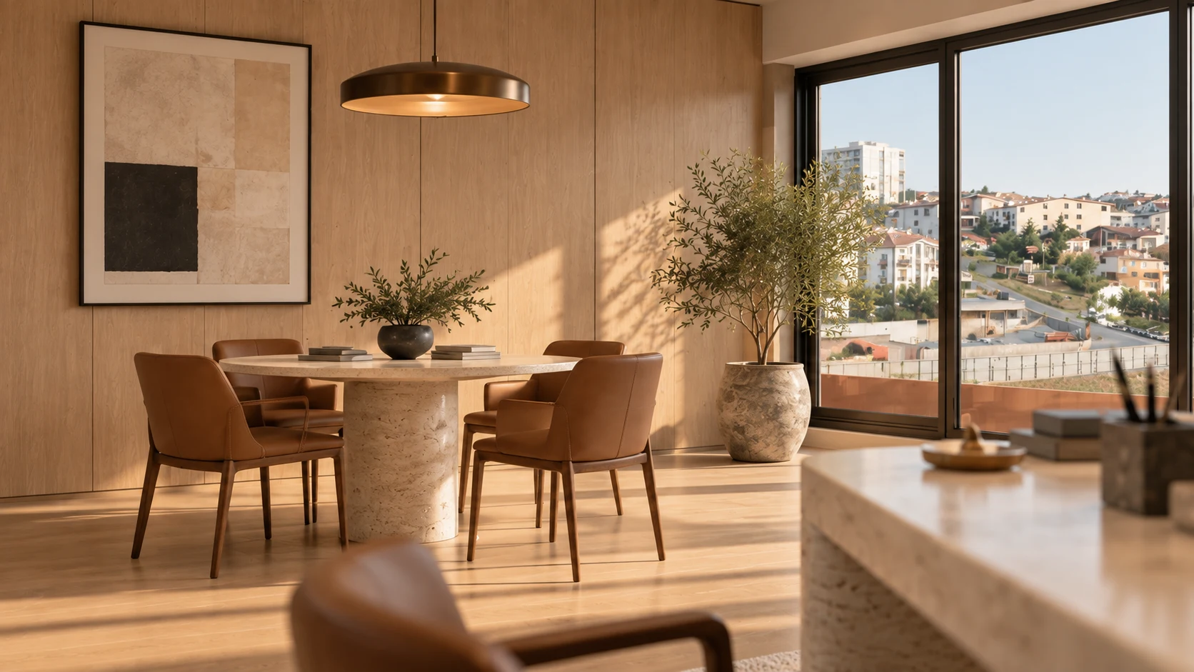İncek ofis ve toplantı alanı